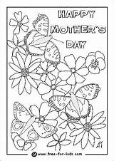 Mothers Coloring Pages Kids Mother Colouring Printable Sheets Happy Print Color Flowers Adult Flower Butterfly Crayola Crafts Choose Board Xochi sketch template