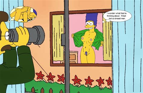 pic598519 marge simpson ned flanders the simpsons simpsons porn