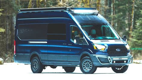 ultimate  ford transit adventure camper  youtube