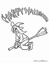 Broom Coloring Pages Drawing Witch Posters Halloween Kids Getcolorings Color Print Printable sketch template