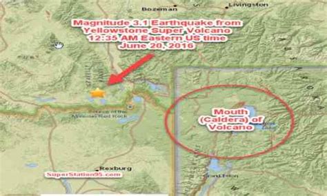 3 1 Earthquake From Yellowstone Super Volcano Self Sufficiency