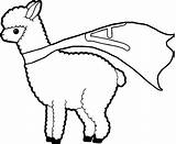 Llama Line Drawing Coloring Clipartmag sketch template