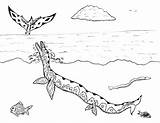 Pteranodon Coloring Pages Robin Great Evading Tylosaurus sketch template