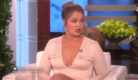 Ronda Rousey Talks Holly Holm Ufc Loss On Ellen Time