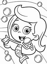 Bubble Guppies Coloring Pages Molly Print Color Book Kids Para Pintar sketch template