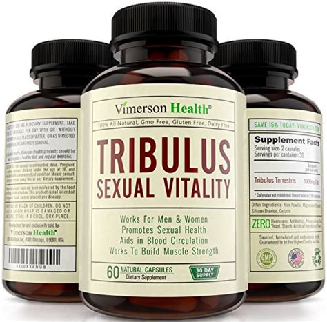 tribulus terrestris sexual vitality for men and women all natural sex