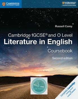 igcse literature  english coursebook print literature english