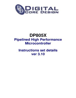 fillable  digital core dp dpcpu dpxp instructions set details fax email