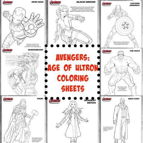 avengers coloring pages  crafty blog stalker