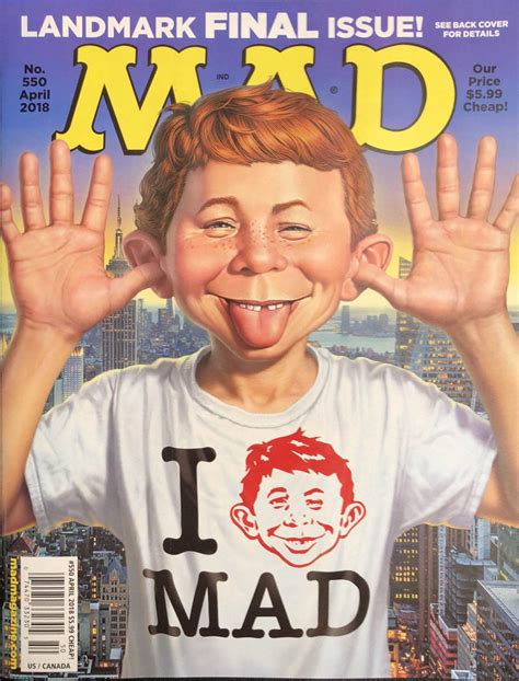 mad magazine cover gallery  mad magazine covers   years