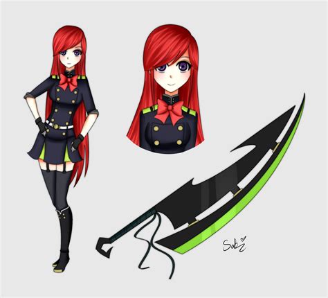 My Seraph Of The End Oc By Saby Rod On Deviantart