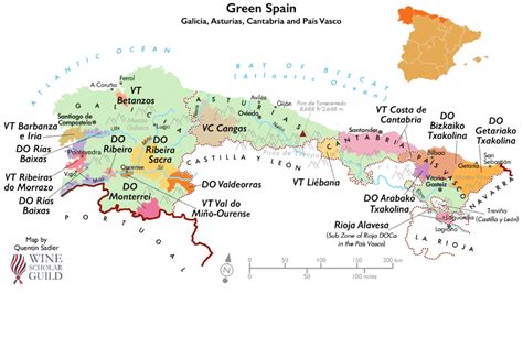 green spain wine map wine map spanish wine map  spain