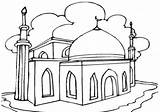 Mewarnai Masjid Gambar Anak Kartun Islami Mewarna Coloring Sketsa Lukisan Ramadan Lomba Bagus Pemandangan Bedug Halaman Mosque Digambar Ashgive Rukun sketch template