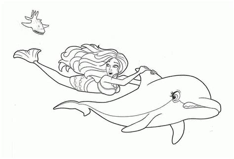 barbie mermaid coloring pages  printable coloring pages  kids