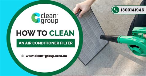 clean  air conditioner filter