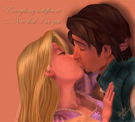 Rapunzel And Flynn Rider S True Love S Kiss With Images