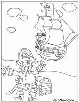 Pirates Verbnow sketch template