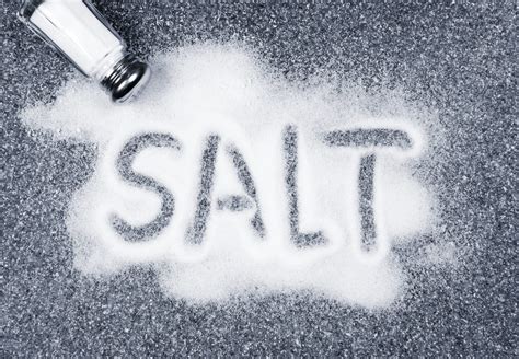 major signs youre eating    salt