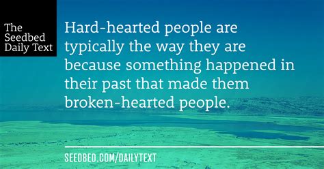 people  hard hearts      seedbed