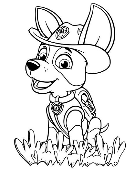 paw patrol coloring pages tracker paw patrol coloring pages paw