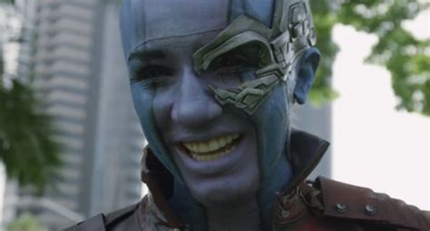 watch one dedicated comic con cosplayer transform into guardians of the galaxy s nebula la times