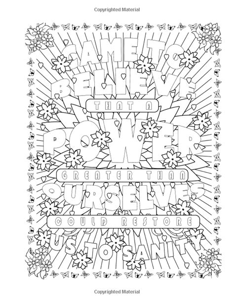 coloring pages  recovery coloring pages
