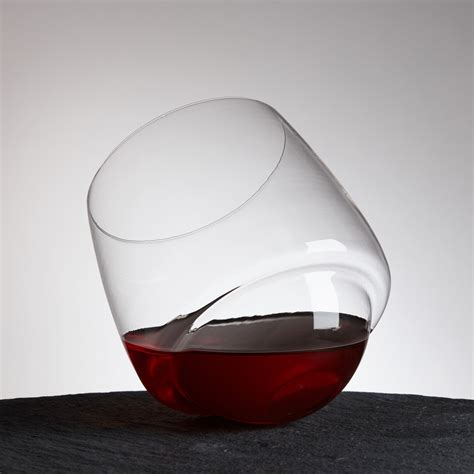 Saturn Wine Glass Unique And Elegant Spill Resistant Red