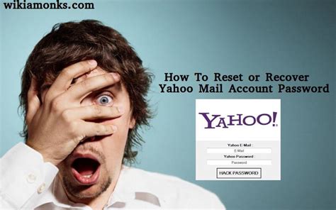 yahoo how to reset or recover password wikiamonks