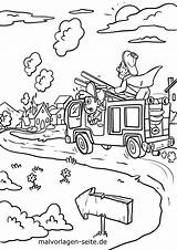 Feuerwehr Ausmalbilder Malvorlage Ausmalen Malvorlagen Kinder Kostenlose Kommt sketch template