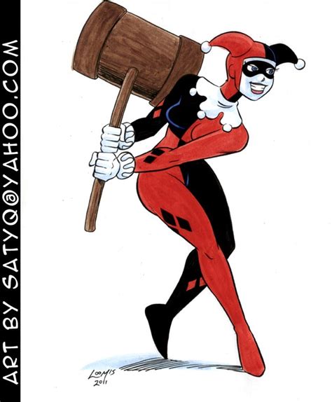 Harley Quinn Batman The Animated Series Look Color By