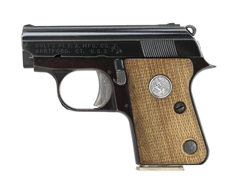 colt junior  acp caliber pistol  sale