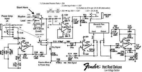 fender hot rod deluxe wiring diagram greenic