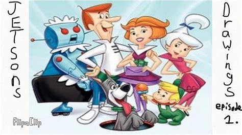 Jetsons Drawings Ep 1 Rosey The Robot Youtube