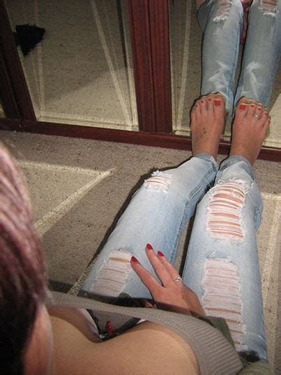 pin on nylons and jeans