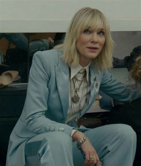 outfit cate blanchett wore  oceans    gayer broadly tomboy fashion cate