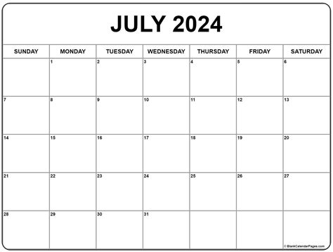 july  printable calendar  lilah pandora