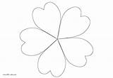 Petal Flower Petals Template Coloring Clipart Drawing Outline Rose Printable Five Pages Drawings Templates Clip Simple Clipartmag Collection Getdrawings Clipartbest sketch template