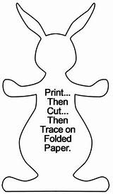Bunny Template Chain Easter Make Paper Templates Print Crafts Kids Activities Musely Chains sketch template