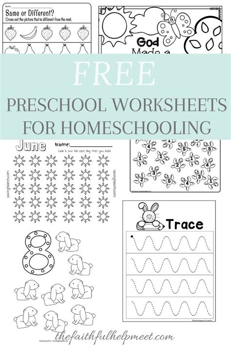 preschool printables  homeschooling  preschool