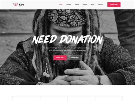 dramatic donation website html template donation website donation
