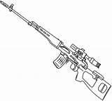 Gun Coloring Pages Sniper Military Rifle Drawing Colouring Army Sheets Printable Color Holding Water Hand Getdrawings Getcolorings Colorings Print Template sketch template