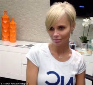 Kristin Chenoweth Lops Off Long Locks And Goes With Platinum Blonde