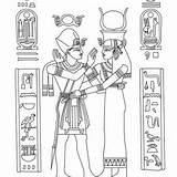 Coloring Cleopatra Pages Designlooter Greek Rituals sketch template