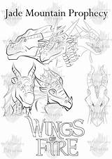 Icewing Nightwing Skywing Prophecy Sandwing Seawing sketch template