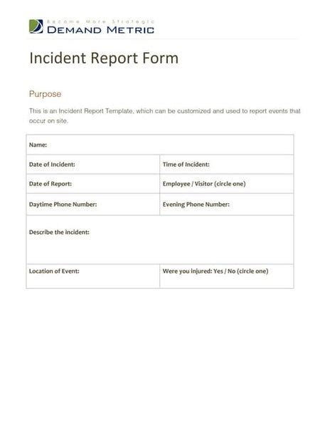incident investigation report form hseq iir rev  docx