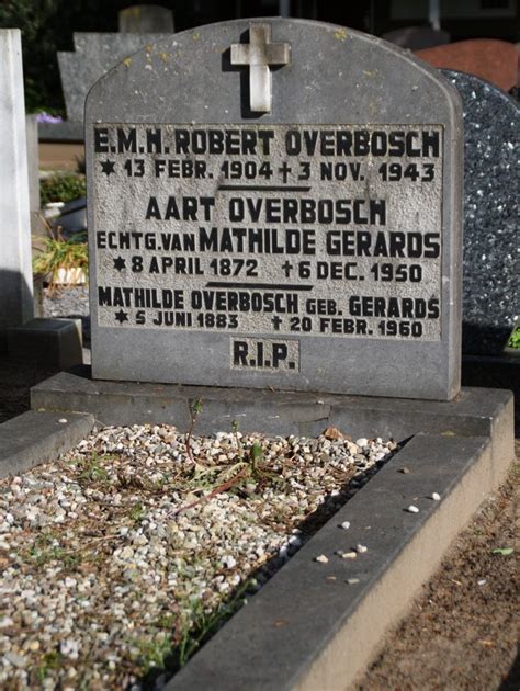 tombstone tuesday overbosch henk van kampen