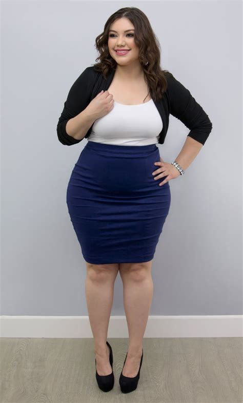 want a classic pencil skirt in a rich color our plus size priscilla pencil skirt is on sale and