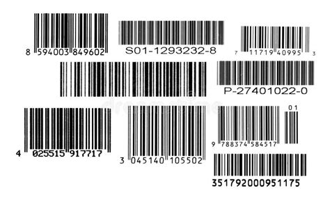 set  barcodes stock illustration illustration  business