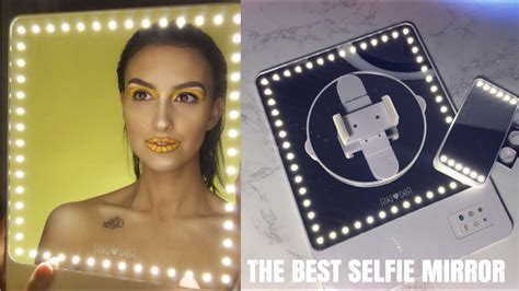 glamcor riki skinny and riki cute mirror review the best selfie mirror ever julia dantas youtube