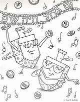 Coloring Purim Pages Sheets Library Clipart Hanukkah sketch template